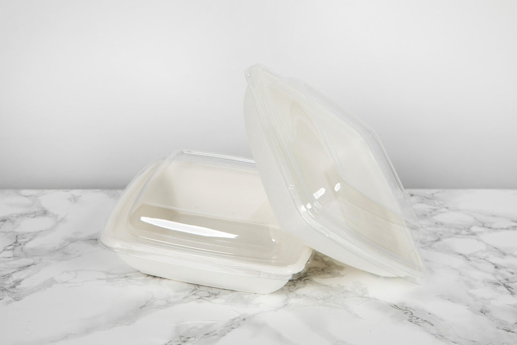 Tapa plana transparente PET para 210APUSCB750 205x205mm - 30Uds