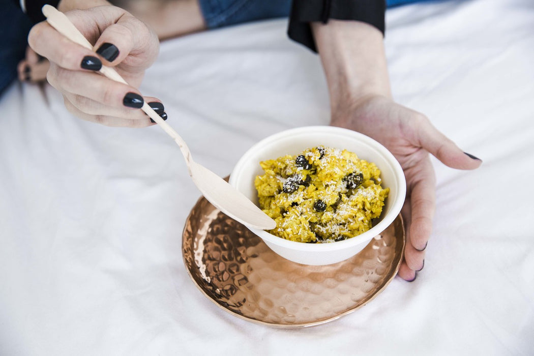 Bol redondo de pulpa blanca 450ml Ø180mm A41mm - 50Uds