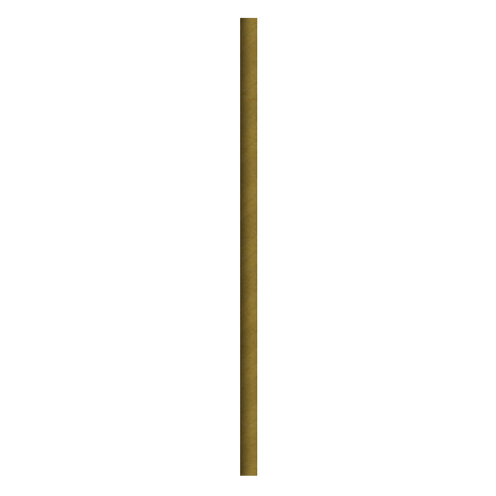 Pajita de papel kraft para batido A197mm - 500Uds