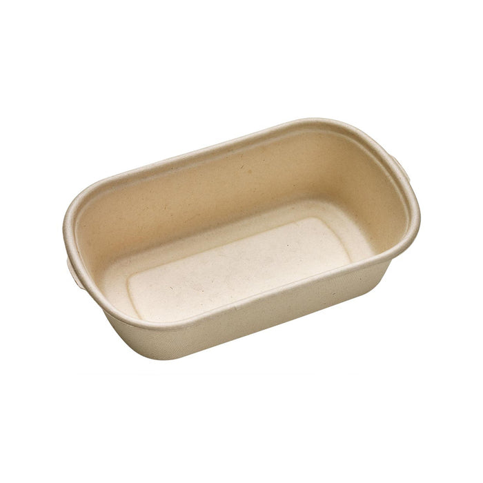 Ensaladera rectangular de pulpa Eco Rec 700ml 195x116mm A50mm - 50Uds