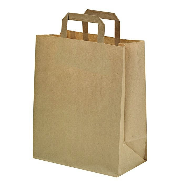 Bolsa de papel kraft 260x140mm A320mm - 250Uds
