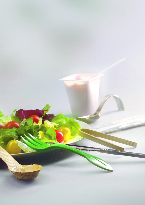 Cuchara de hoja de bambú ZEBRA 130mm - 50Uds