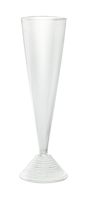 Copa de champán reutilizable Modelo Soucoupe 130ml A180mm - 6Uds