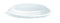 Tapa plana transparente RPET Ø187mm - 25Uds