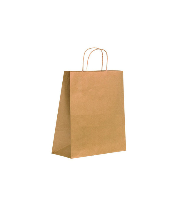 Bolsa SOS de papel kraft marrón de doble capa 320x170mm A380mm - 250Uds