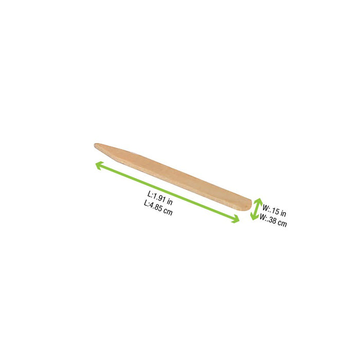 Pincho de madera para sandwich A50mm - 1000Uds