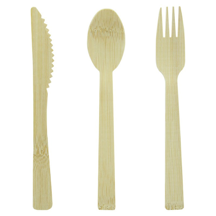 Tenedor de bambú ANJI A170mm - 50Uds