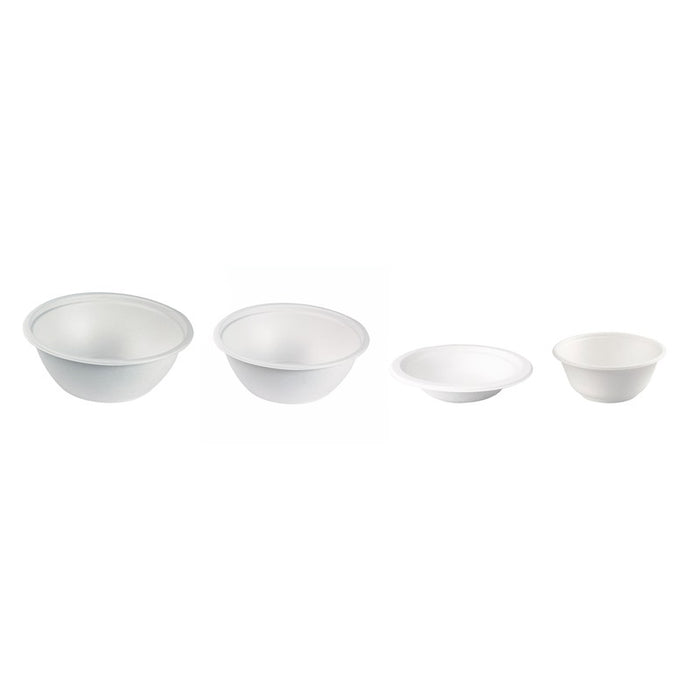 Cuenco gigante redondo de caña de azucar 2400ml Ø242mm A82mm - 25Uds