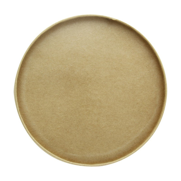 Ensaladera redonda multiusos BUCKATY cartón kraft 480ml Ø150mm A45mm - 45Uds