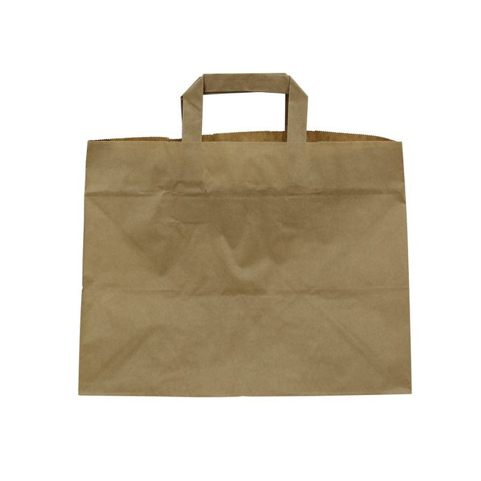 Bolsa de papel kraft reciclado 320x200mm A250mm - 250Uds