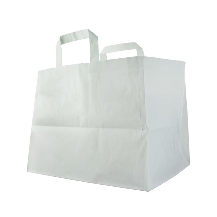 Bolsa de papel blanco 320x200mm A250mm - 250Uds