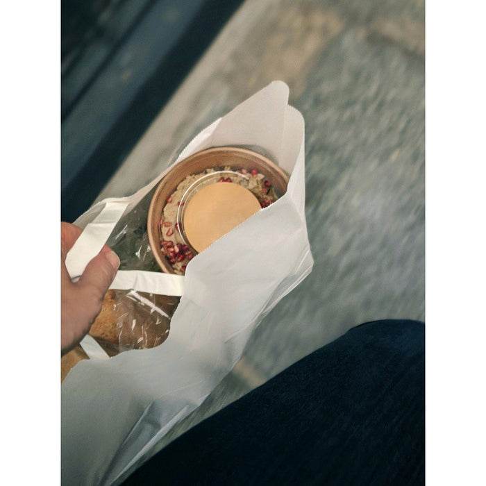 Bolsa de papel blanco 320x200mm A250mm - 250Uds