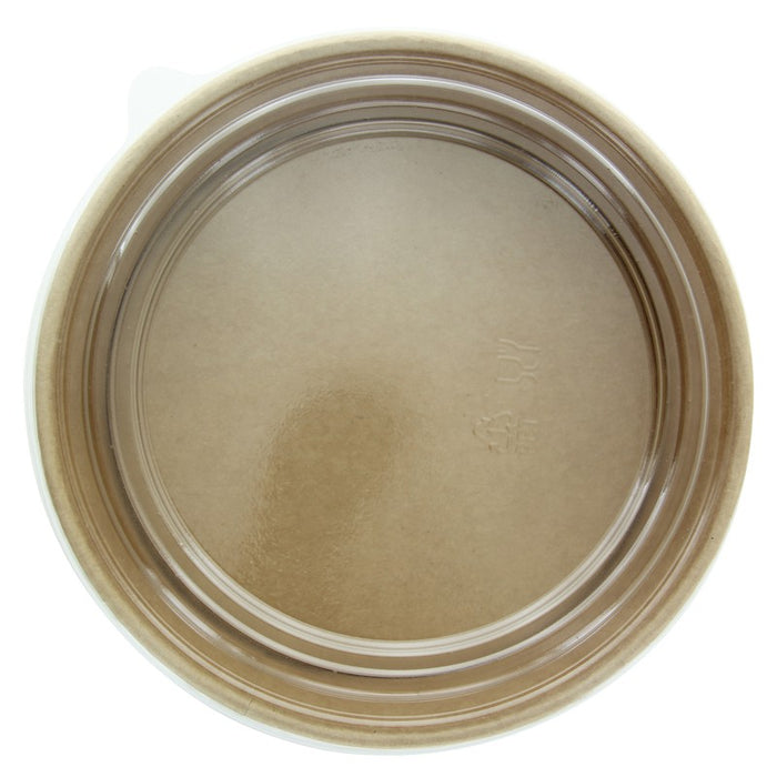 Ensaladera redonda multiusos BUCKATY cartón kraft 1000ml Ø187mm A59mm - 50Uds