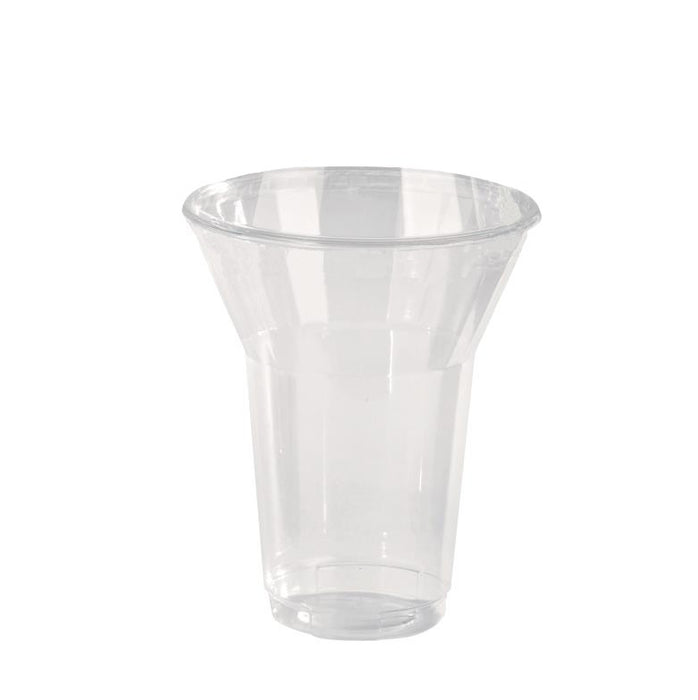 Vaso de postre PET transparente 450ml A130mm - 50Uds
