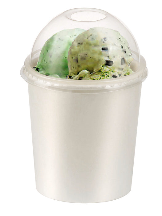 Vaso sopa de cartón con tapa 470ml A100mm - 25Uds