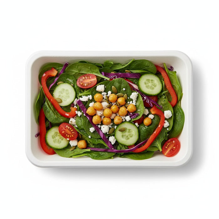 Bandeja catering rectangular de pulpa 455x305mm - 2Uds