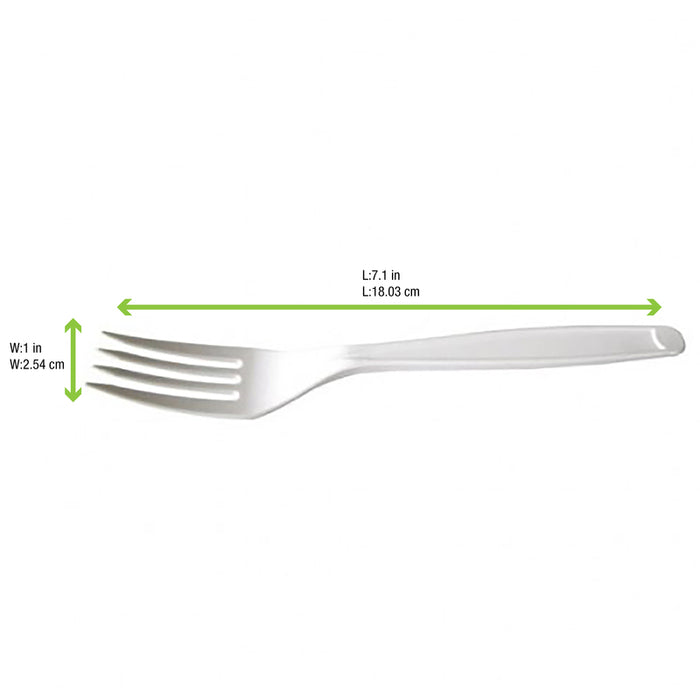 Tenedor de PLA A180mm - 24Uds