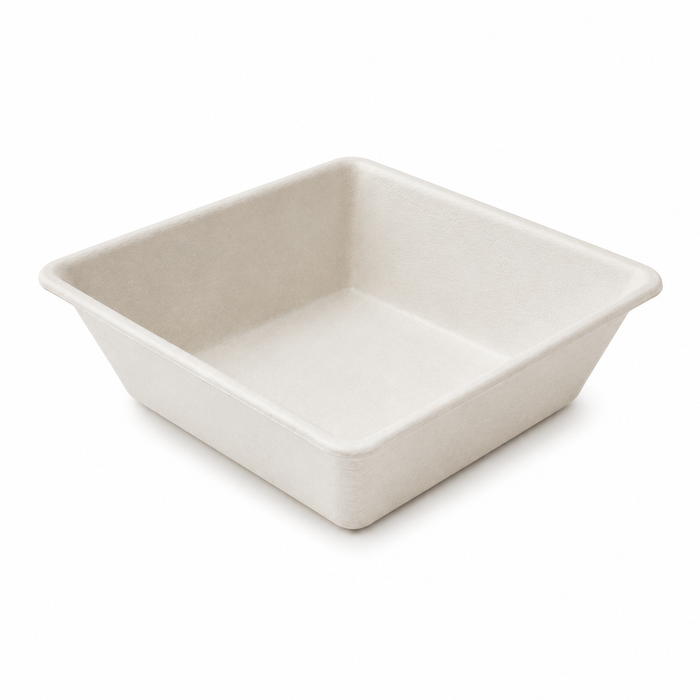 Platos de pulpa EcoDesign - 6Uds