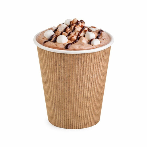 Vaso de cartón y PLA 340ml A108mm - 6Uds