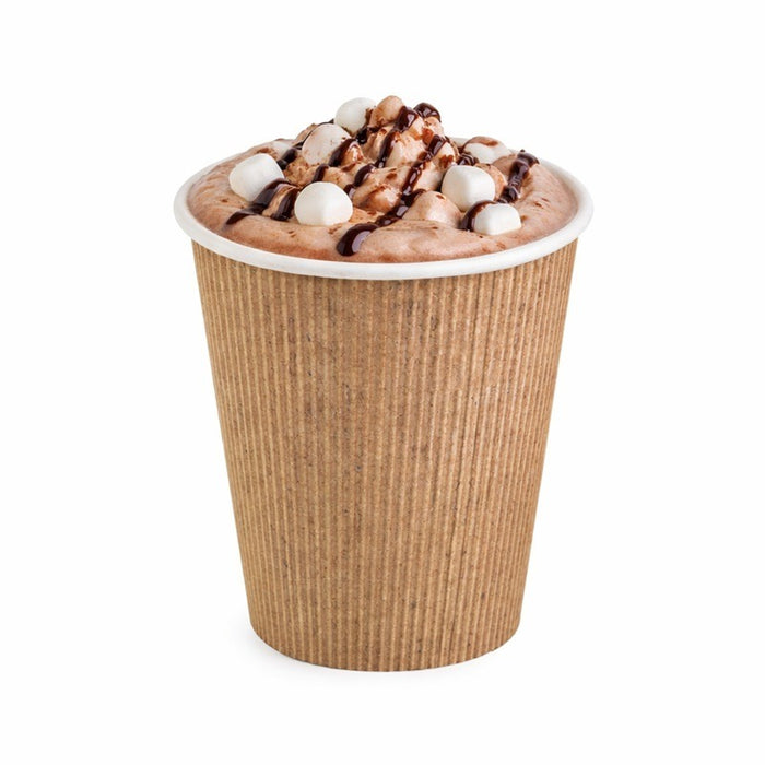 Vaso de cartón y PLA 340ml A108mm - 6Uds