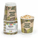 Vaso de cartón estampado y PLA doble capa 230ml A90mm - 6Uds