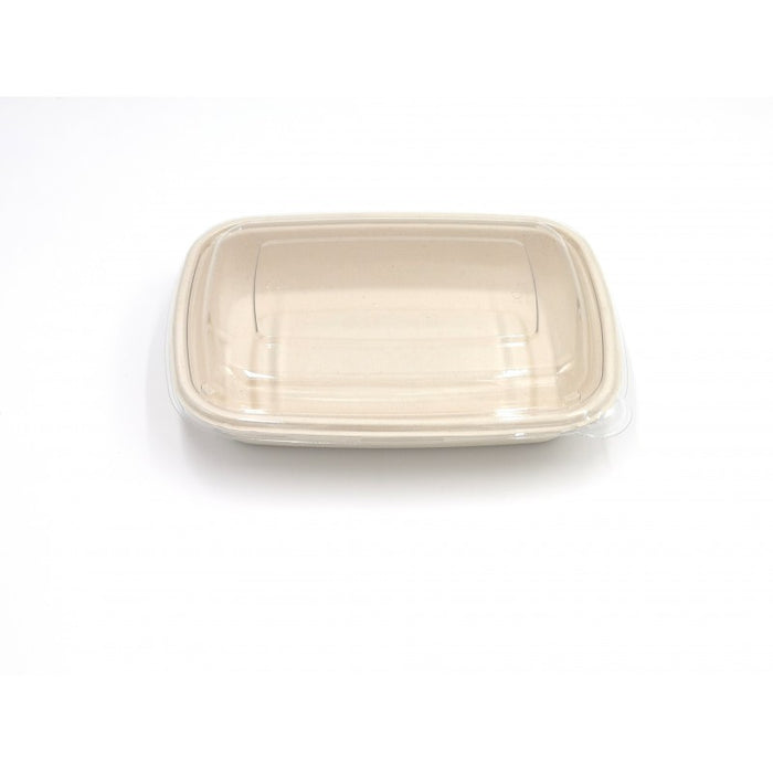 Tapa de cúpula rectangular transparente PET 181x167mm A9mm - 50Uds