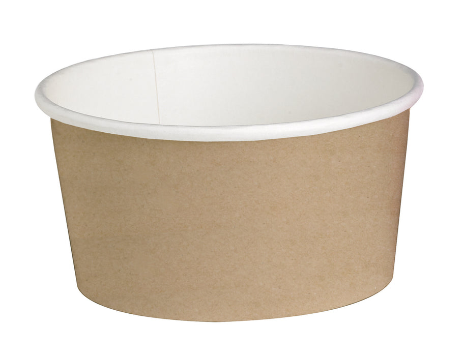 Tarrinas Deli redonda Kraft 600ml Ø115mm A87mm - 50Uds