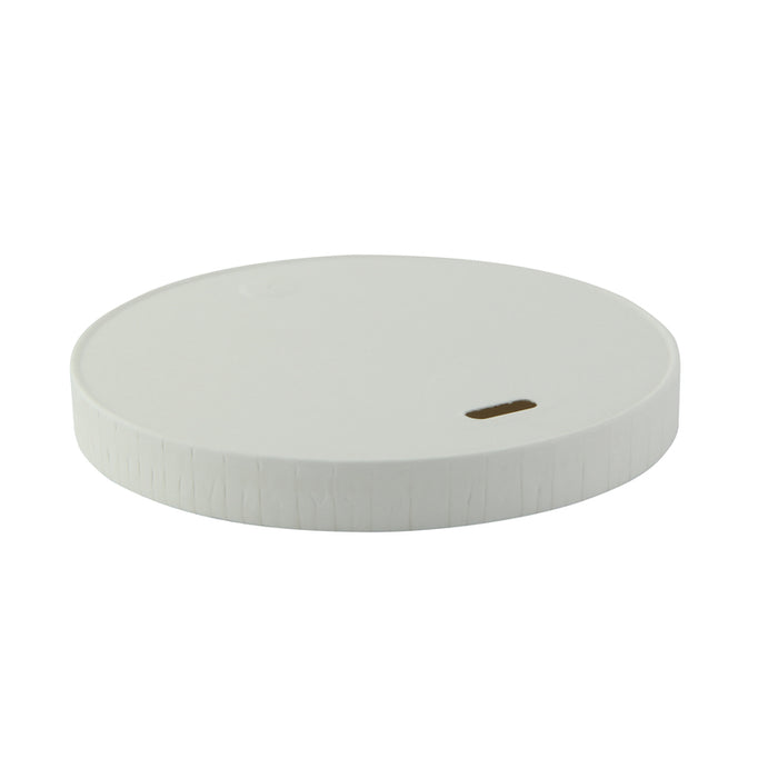 Tapa de cartón blanco Ø90mm - 50Uds