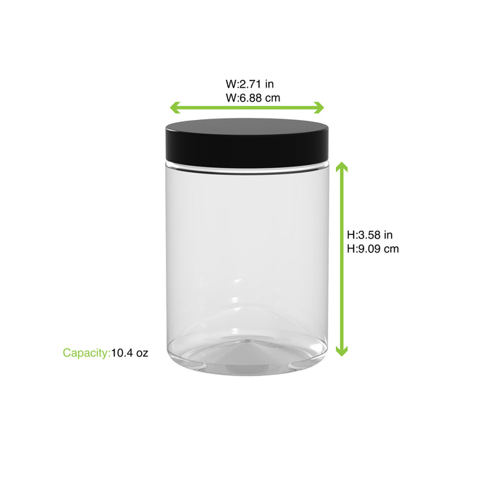 Tarro Bokotwist PET reutilizable 300ml Ø69mm A91mm - 225Uds