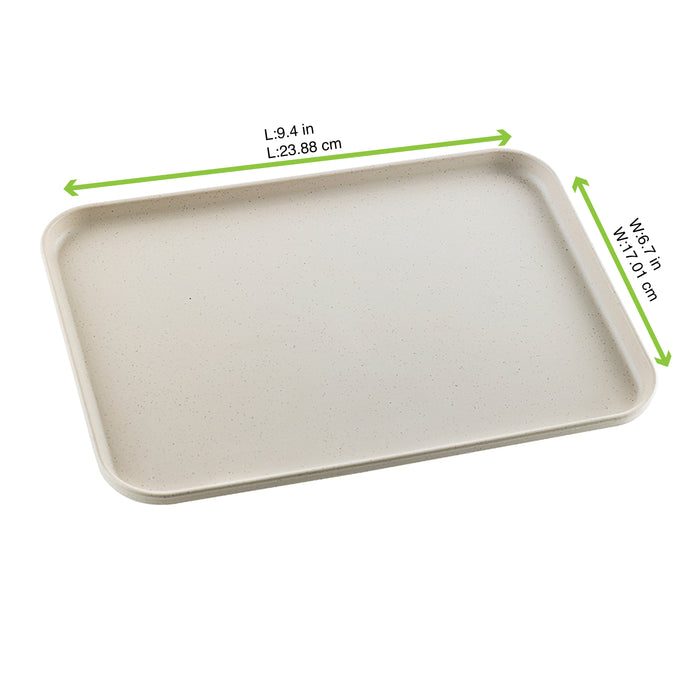 Bandeja Reutilizable Huskly Beige 240x170mm A16mm - 40Uds