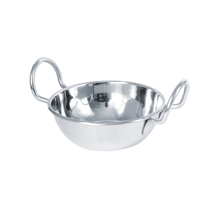Plato de inox Balti con asas 250ml Ø100mm - 12Uds