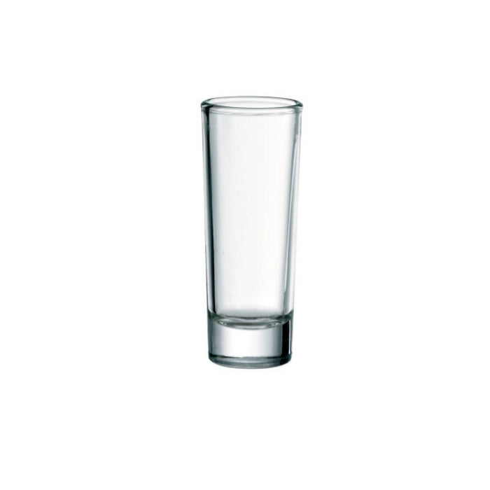 Vaso chupito de cristal cilindrico 60ml A104mm - 12Uds