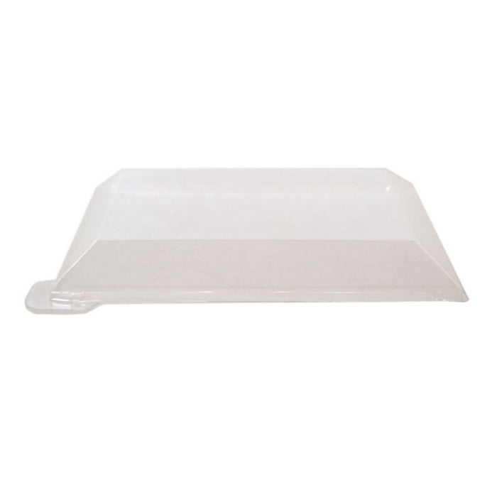 Tapa cúpula PET transparente con pestaña Klarity 100x100mm A16mm - 25Uds
