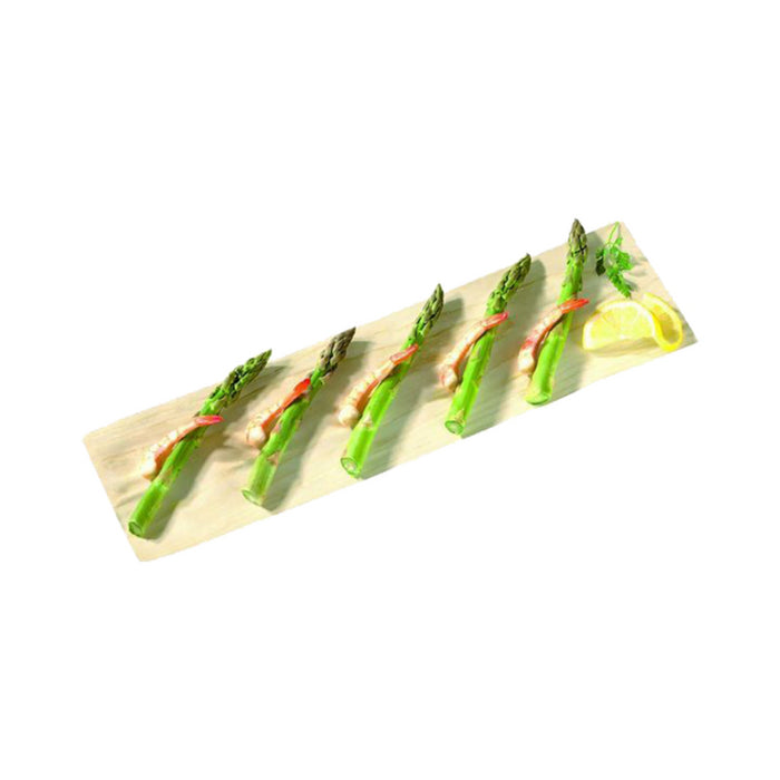 Plato de hoja de pino 360x130mm - 50Uds