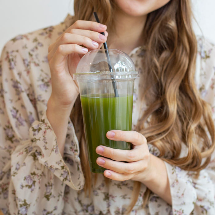 Tapa cúpula PLA con agujero para 210GPLA300/360/450 Ø96mm - 50Uds