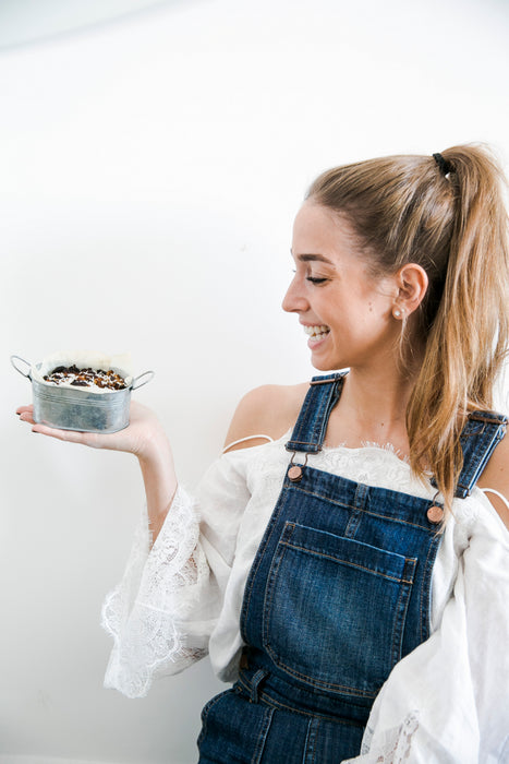 Mini cubo de metal 200ml A75mm - 24Uds