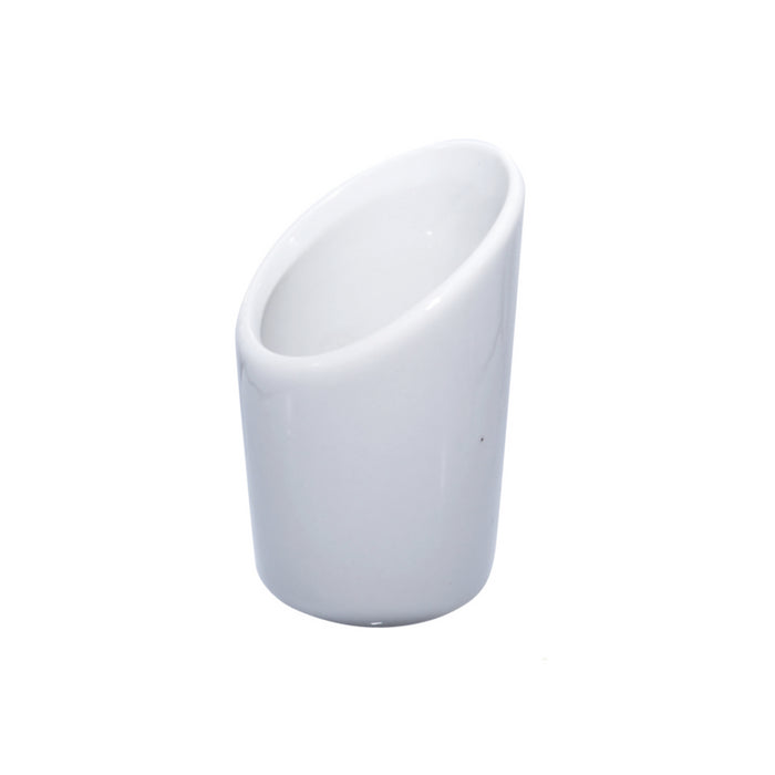 Mini porcelana vaso de porcelana blanca A80mm - 4Uds
