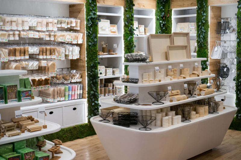 Pinchos de bambú Top Twist 90mm - 25Uds