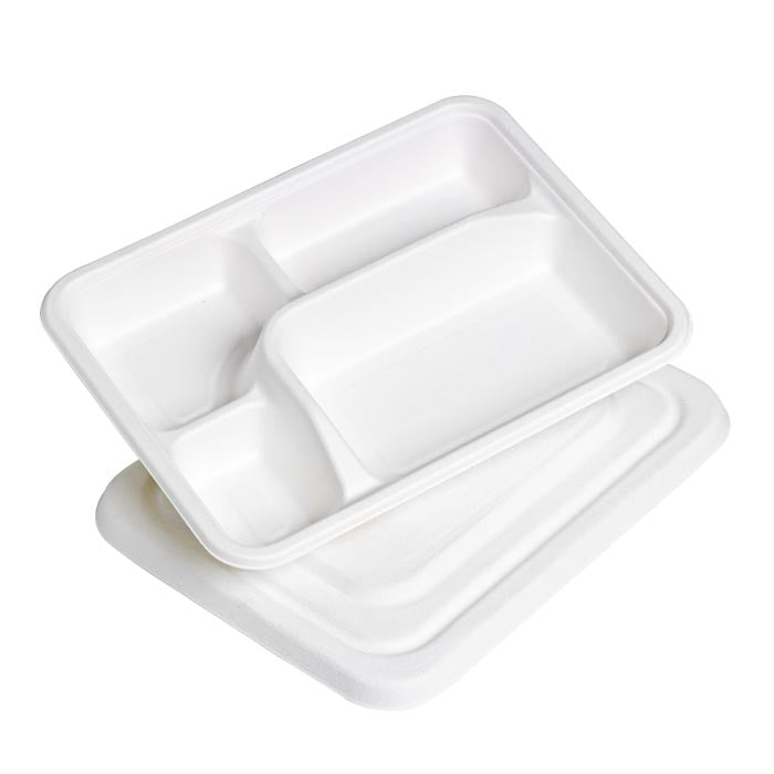 Bandejas de fibra de caña de azúcar 230x180mm A10mm - 500Uds