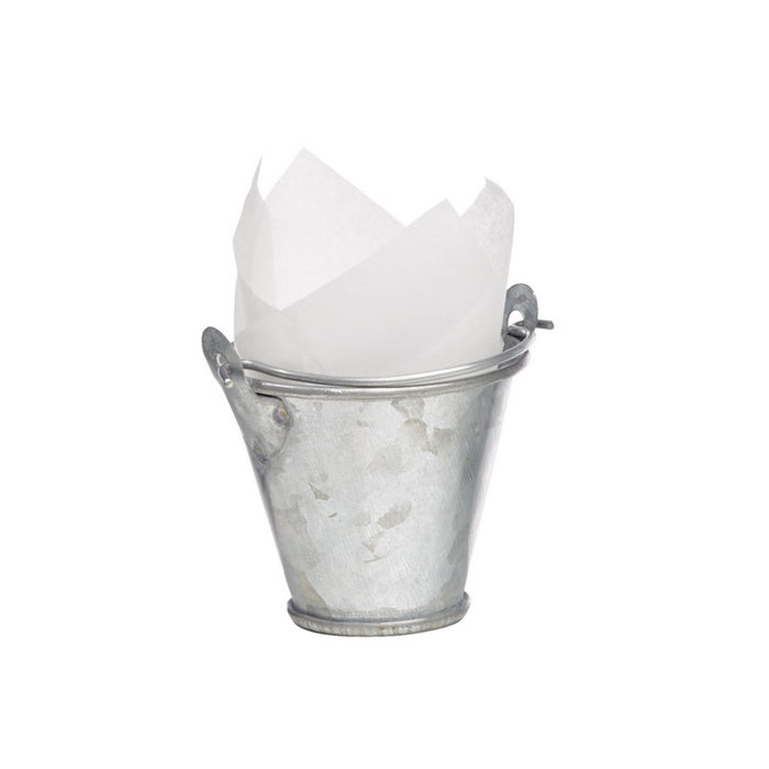 Mini cubo de metal 30ml A40mm - 24Uds