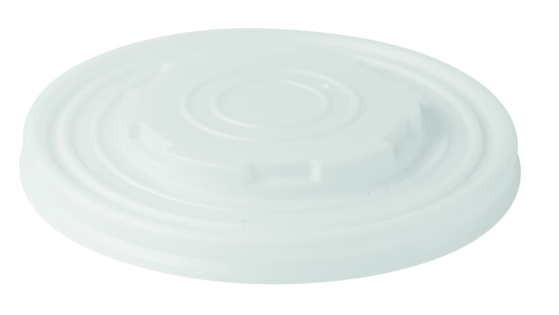 Tapa CPLA blanca Ø115mm A10mm - 50Uds