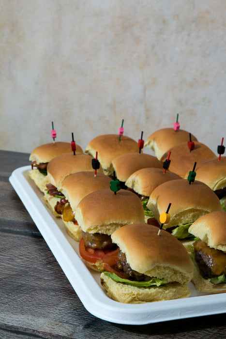 Bandeja catering rectangular de pulpa 455x305mm - 24Uds