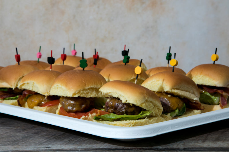 Bandeja catering rectangular de pulpa 455x305mm - 24Uds