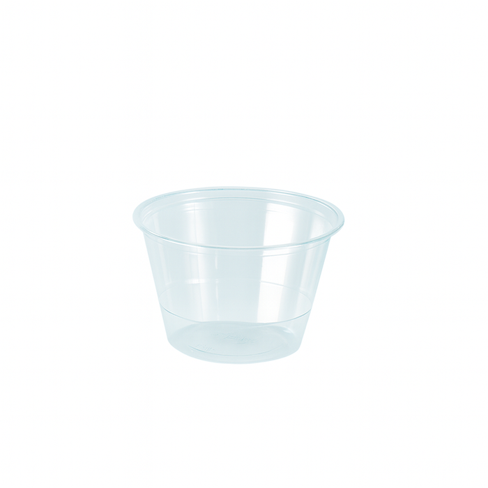Salsera PET transparente 120ml Ø74mm A44mm - 125Uds