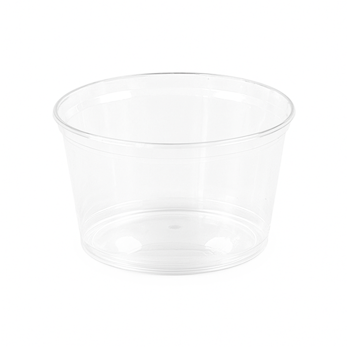 Salsera redonda de plástico PS 350ml Ø112mm A61mm - 100Uds